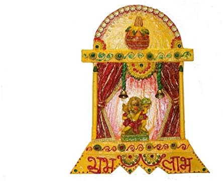 Indian Hand Crafted Hanuman Ji Temple Hindu Puja Religious Mandir