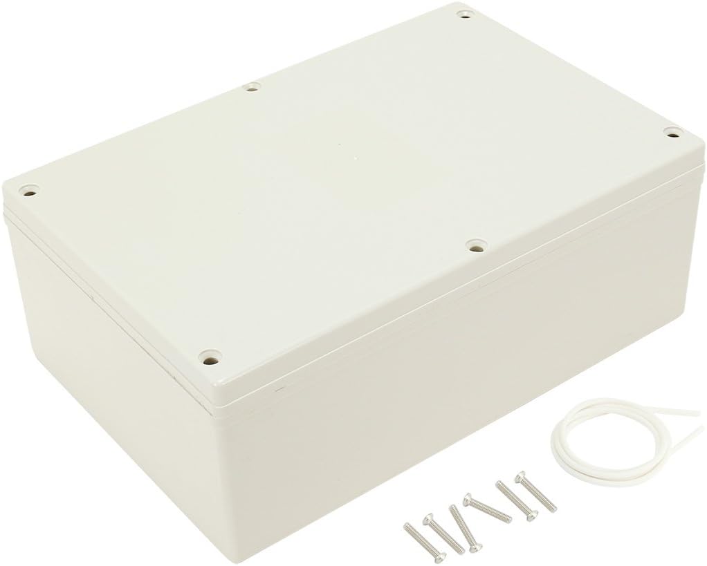 Waterproof Dustproof IP65 ABS Plastic Junction Box Universal Electric Project Enclosure Gray 9.4"x6.3"x3.5" (240mm x 160mm x 90mm)