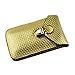 OOOUSE Universal PU Leather Cellphone Bag Pouch for iphone 5 5S,Samsung Galaxy Note 2 ,Galaxy S3 , S4 / Htc One / Motorola / Nokia Lumia (Gold)