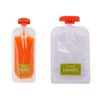 reusable weaning pouches