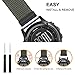 Fintie Band for Garmin Fenix 5X Plus/Tactix Charlie Watch, Nylon Sport Loop Replacement Strap Bands with Adjustable Hook‑and‑Loop Fastener for Garmin 3 HR/5X/Tactix Charlie Smartwatch, Cargo Khaki