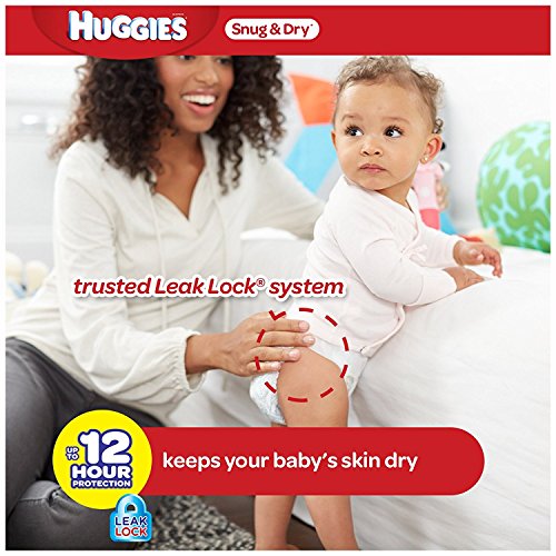 Huggies Snug & Dry Diapers, Size 3, 222 Count (One Month Supply)