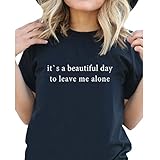 BLACKMYTH Women's Casual Cool Graphic Cute Tops O-Neck Tees Fashion T Shirt