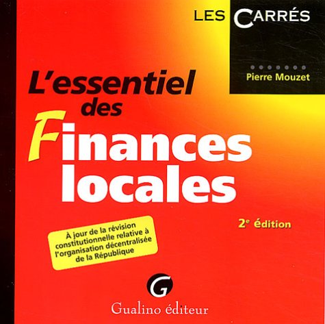 L' essentiel des finances locales