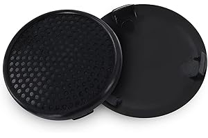 XTPTFABS for 2 Toyota 4Runner Front Bumper Fog Light Hole Covers 1999-2002 4Runner,for Toyota 4Runner Front Bumper Fog Lamp Hole Cover(Black)