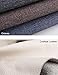Muzee Mens Billfold Slim Minimalist Canvas Leather Bifold Card Holder Front Pocket Wallet