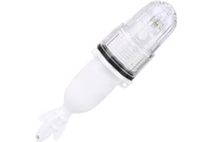 Fishing Strobe, Fish Attracting Light, IP65 Waterproof LED Fish Attracting Light, 21cm Strobe Beacon for Saltwater Kayaking, 