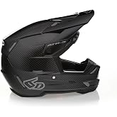 6D HELMETS ATR‑3Y Solid Youth Moto Helmet, 5th‑Gen ODS Suspension | Youth off-road helmet with 5th Gen ODS, 3K carbon shell, Air-Gap ventilation and DOT/ECE 22.06 certification