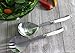 French Home Laguiole Connoisseur (Faux Ivory) Salad Servers 2 Piece Set — Stainless Steel Flatware Set — Salad Serving Utensils — Silverware Set Spoon and Fork Set — Dining Utensils Set