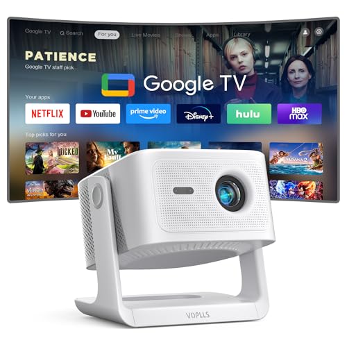 VOPLLS Smart 4K Google TV Projector