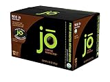 WILD JO: 12 Cup Organic Dark French Roast Single Serve Coffee for Kuerig K-Cup Brewers, Bold Strong Rich Wicked Good! Keurig 1.0 & 2.0 Eco-Friendly Cup, Our Most Popular, No Additives, Non-GMO