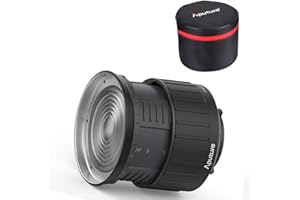 Aputure Fresnel 2X Lens Mount for Aputure 300D II,300X, 120D Mark II, and Other Bowen-S Mount Continuous Lights