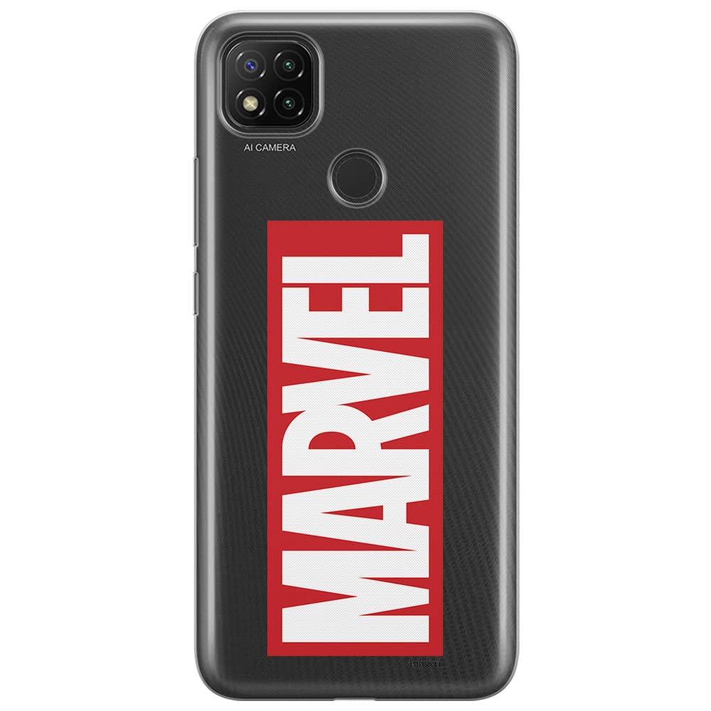 ERT GROUP mobile phone case for Xiaomi REDMI 9C original and officially Licensed Marvel pattern 007 optimally adapted to the shape of the mobile phone, partially transparent