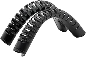 Jiesinlov 2Pcs Bag Handle Wrap Covers for Speedy 25 30 35,Vachetta Leather Grip Protector Strap,Stain and Abrasion Resistant(Black)