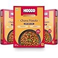 Hocco Chana Masala Ready To Eat | Just Heat And Eat | Pure Veg Indian Food | No Added Preservative & Colours | Meal Ready In 5 Minutes | Microwave-Able Serves 2 300gm (Pack Of 3)