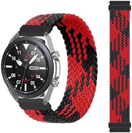 20mm Braided Solo Loop Band Compatible for Samsung Galaxy Watch 4 40mm 44mm/Galaxy  Watch 4 Classic 42mm 46mm, Elastic Nylon Sports Strap for Galaxy Watch 3  41mm/Galaxy Watch Active 2/Galaxy 42mm price