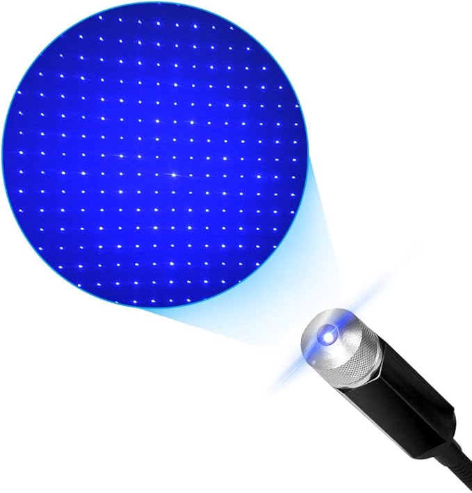 USB Star Night Light Projector Car, Auto Roof Galaxy Interior Car