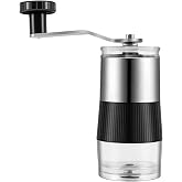 Coffee Grinders For Home Use Manual Coffee Grinder With Hand Crank | Adjustable Coarseness, French Press, Coffee Bean Grinder Hand Coffee Grinder Portable Coffee Maker For Office, Home, Camping