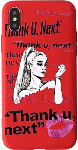 Thanks U The Next Ariana Grande Candy-Colored Mobile Phone case for iphoneX 7 8 XS XR XSMAX Luxury Pink Yellow red Purple White Shell,104432,for iPhone 6 6s
