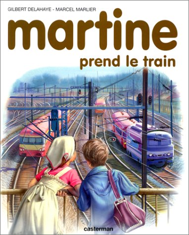 couverture de : Martine prend le train