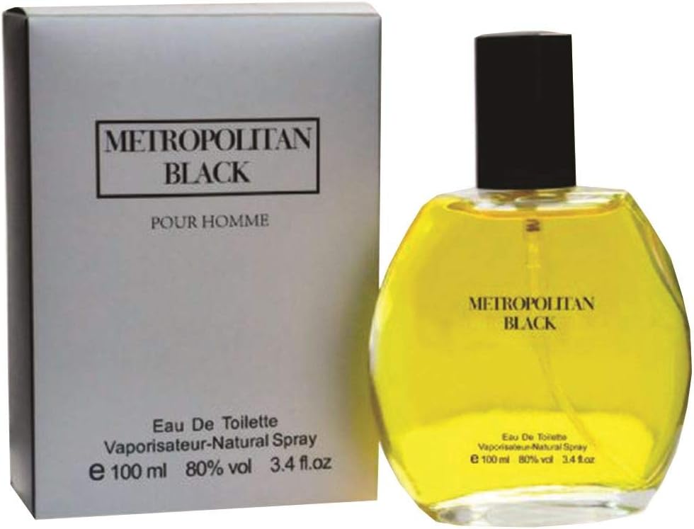 FinePerfumery Metro Politan Black Eau de Perfume 100ml Gift Set for Him