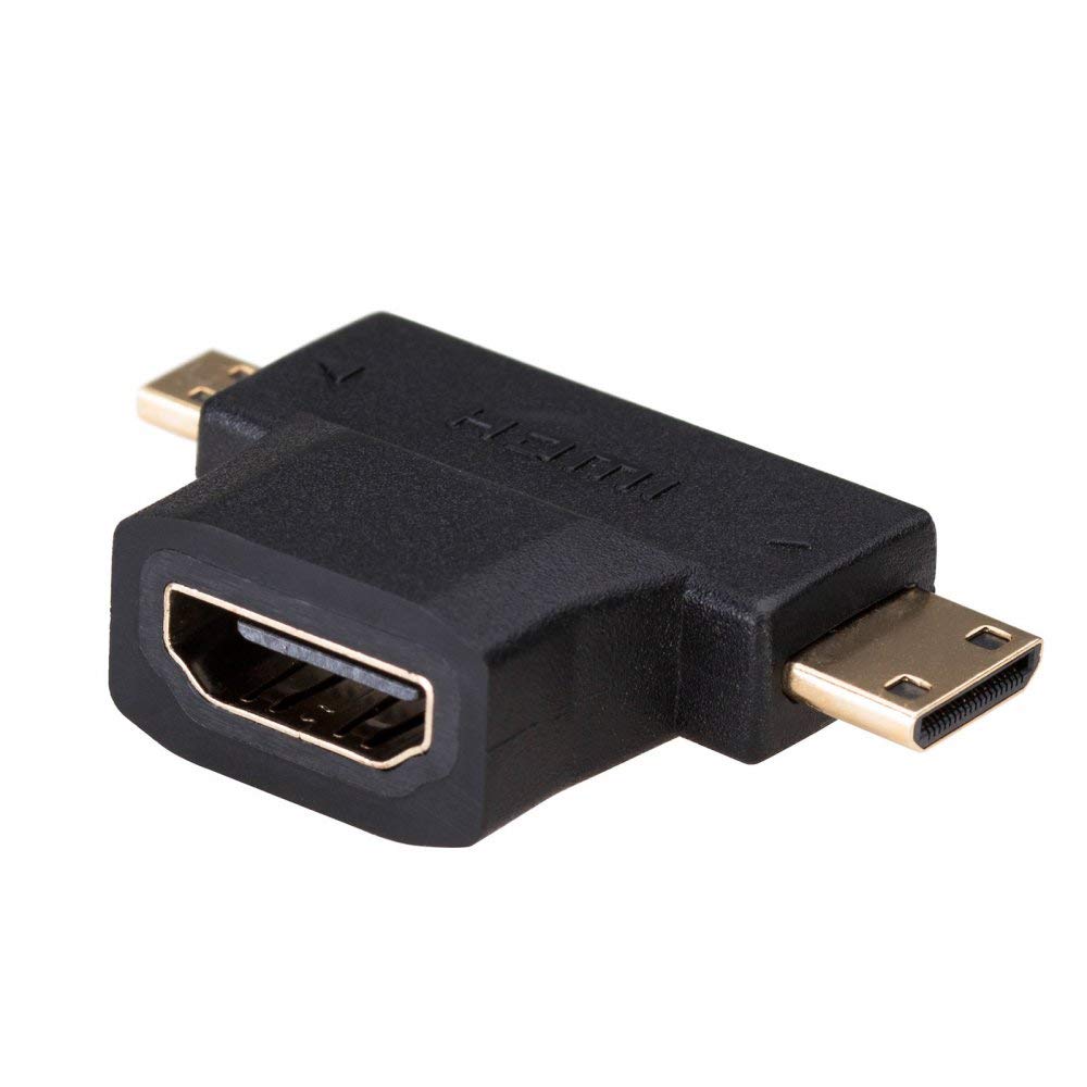 AKYGA AK-AD-23 Mini/Micro HDMI Adapter HDMI Female to Mini/Micro HDMI Male