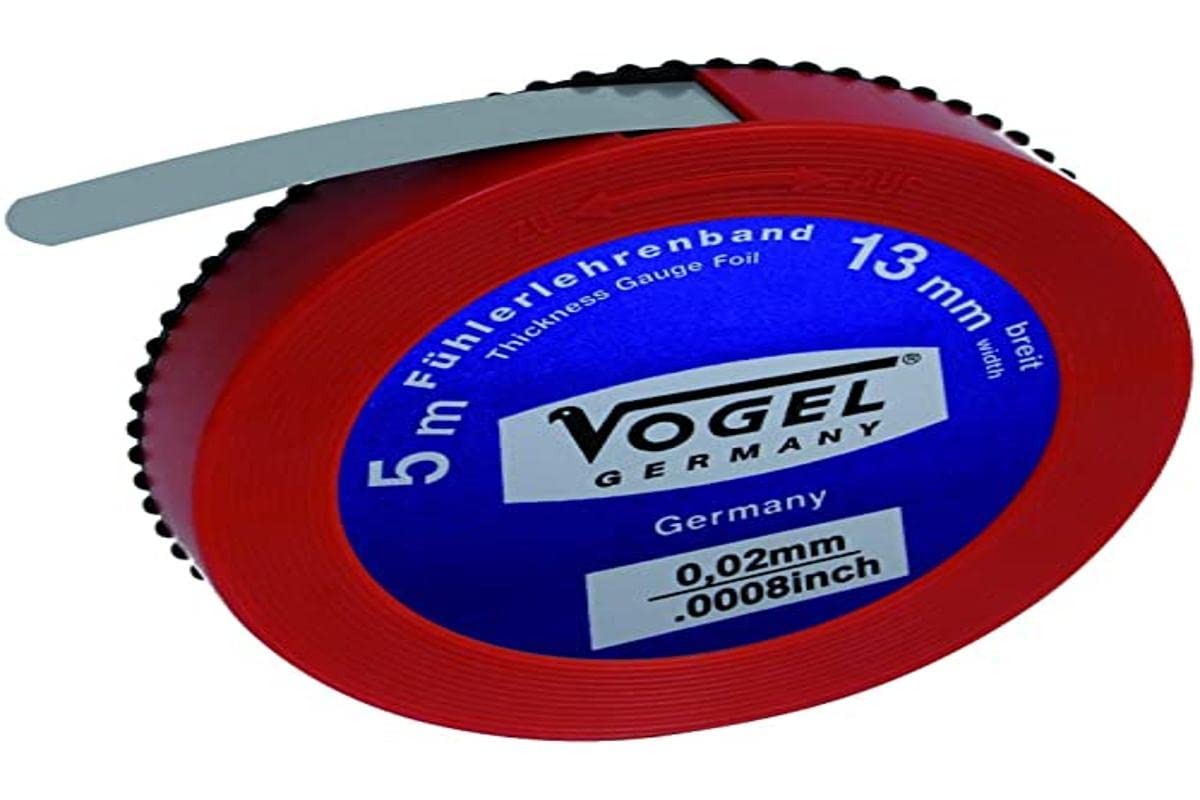 VOGEL 455005 - Rollo fleje calibrado 5 metros x 13 mm Espesor 0,05 mm