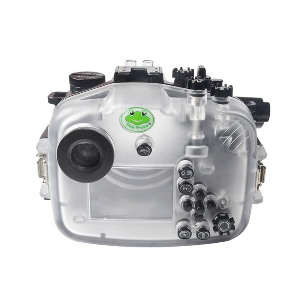Seafrogs Underwater Housing for Sony A7C+ WA005F Dome Port, [40M/130FT] Waterproof Scuba Housing Case for Sony Alpha 7C+16-35mm F4, 24-70mm F4, for Tamron 17-28mm F2.8 lens