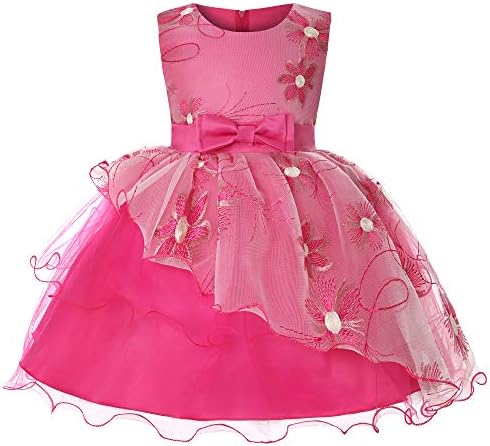 ベビードレス 結婚式 祝い 赤ちゃん フォーマル ワンピース お遊戯会 花柄 オーガンジー ドレス ベビー 女の子 フラワーガール 可愛い