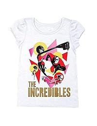 Disney Pixar The Incredibles Shirt - 2 Pack de Incredibles Tees - Mr Incredible, Jack Jack, y Elastigirl, 2T, Púrpura   Blanco
