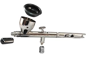 Badger Air-Brush Co Wargames Delivered Basecoat Bundle Unleash Your Inner Artist with The Patriot 105 Gravity Feed Airbrush Gun and Airbrush Hose Adapter -Versatile Use for Effortless Airbrushing