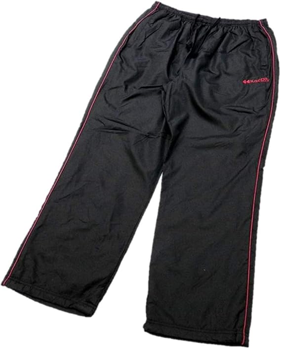 Amazon 大きいサイズ ケイパkaepa メンズ ブレーカーパンツ 裏フリースパンツ シャカパン Uv対策 撥水加工 Kpdk 19 42ブラック レッド 3l ジャージボトム 通販