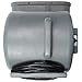 CFM Pro Air Mover Carpet Floor Dryer 3 Speed 1/3 HP Blower Fan with 2 GFCI Outlets - Stackable - Grey - Industrial Water Flood Damage Restoration