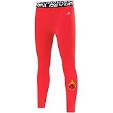 DEVOROPA Youth Boys' Compression Leggings Sports Tights Fleece Lined Thermal Base Layer Pants