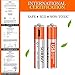 HITRENDS AAA Batteries - Rechargeable Triple A Lithium Batteries - Micro USB Charging Port, 1.5V/ 400mAh, Pre-Charged, 1000 Cycle - Not Alkaline/Ni-MH Batteries - 4/Pack Green
