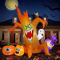 KOOY 8 FT Halloween Inflatable Decorations Spooky