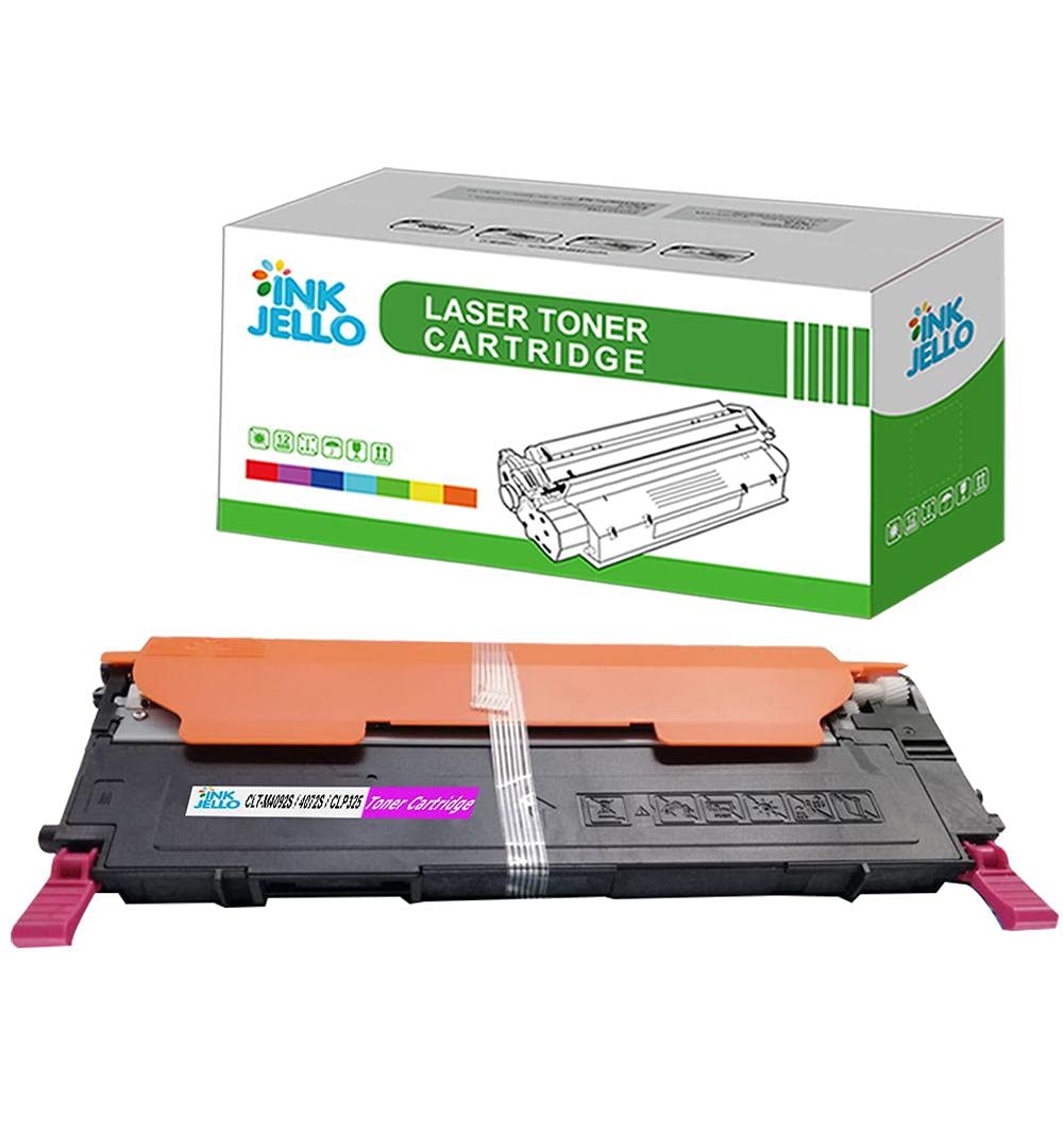 InkJello Compatible Toner Cartridge Replacement for Samsung CLP-320 CLP-320N CLP-325 CLP-325W CLX-3180 CLX-3180FN CLX-3180FW CLX-3185 CLX-3185FN CLX-3185FW CLX-3185N CLT-M4072S (Magenta, 1-Pack)