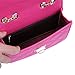 HDE Women's Small Crossbody Handbag Purse Bag with Chain Shoulder Strap (Hot Pink)