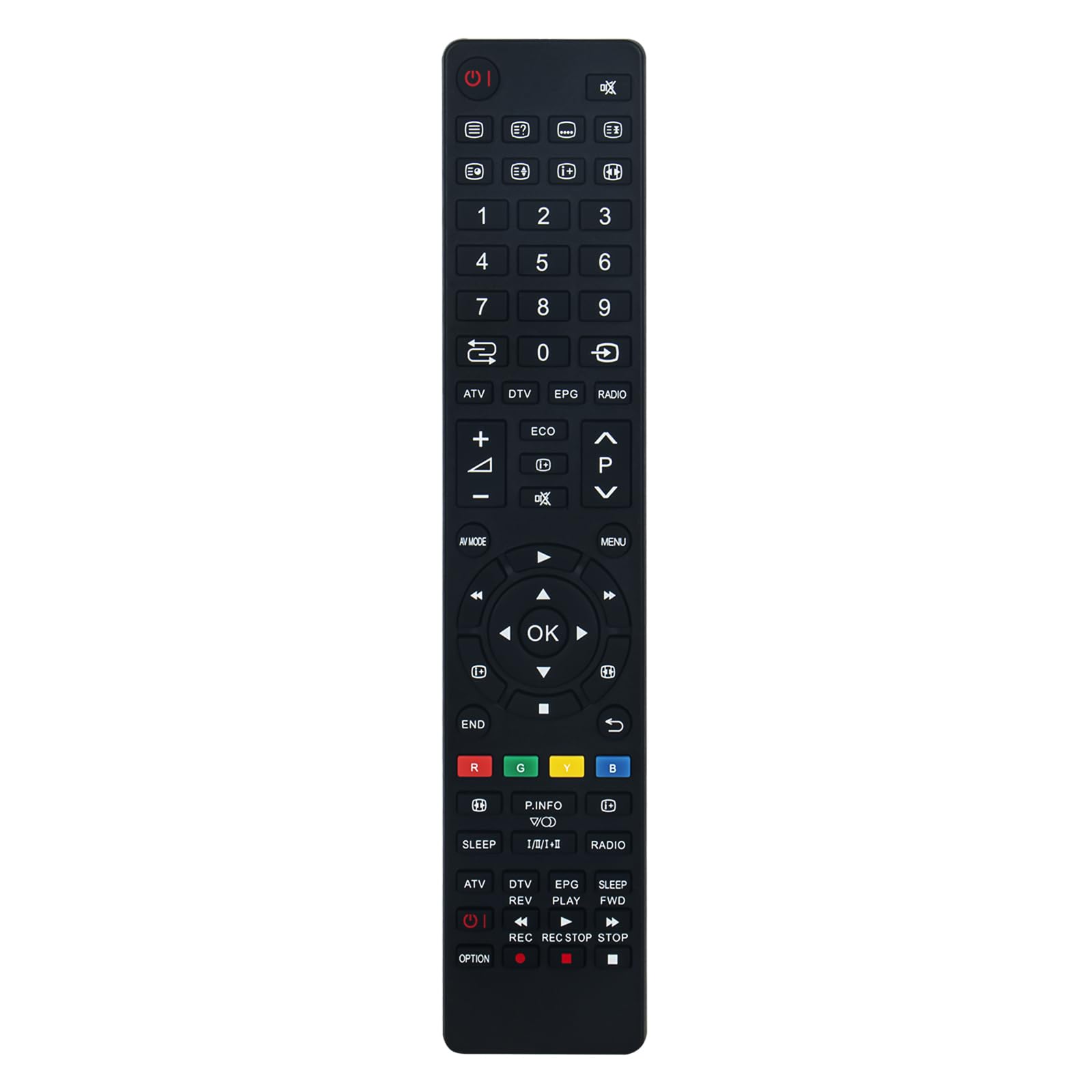 AULCMEET Replacement Remote GA771WJSA GA825WJSA Fit for Sharp LCD COLOUR TELEVISION LC-46LX700E LC-32LU700E LC-32LU700S LC-40LU700E LC-40LU700S LC-46LU700E LC-46LU700S LC-32LE705E LC-32LE705S
