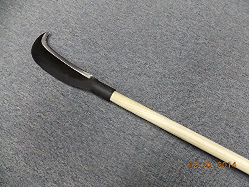 Billhook(brush Axe),ditch Bank Blade. Unique with Long Wood Handle - Thumbnail 2