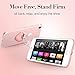 ESR Phone Ring Stand with Bling Crystals, 360° Rotation Ring Holder Finger Grip [Washable] [Removable] Universal Zinc Alloy Kickstand for iPhone 7 7 Plus 6s Galaxy S8 S7 Edge- Rose Gold