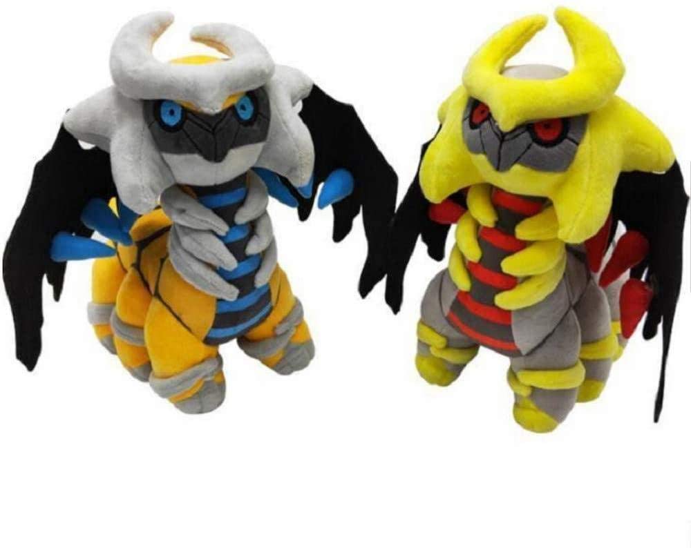 NC56 2Pces Giratina Plush Game Anime Doll 30Cm Abnormal Color Dinosaur Toys for Children Kid Gift