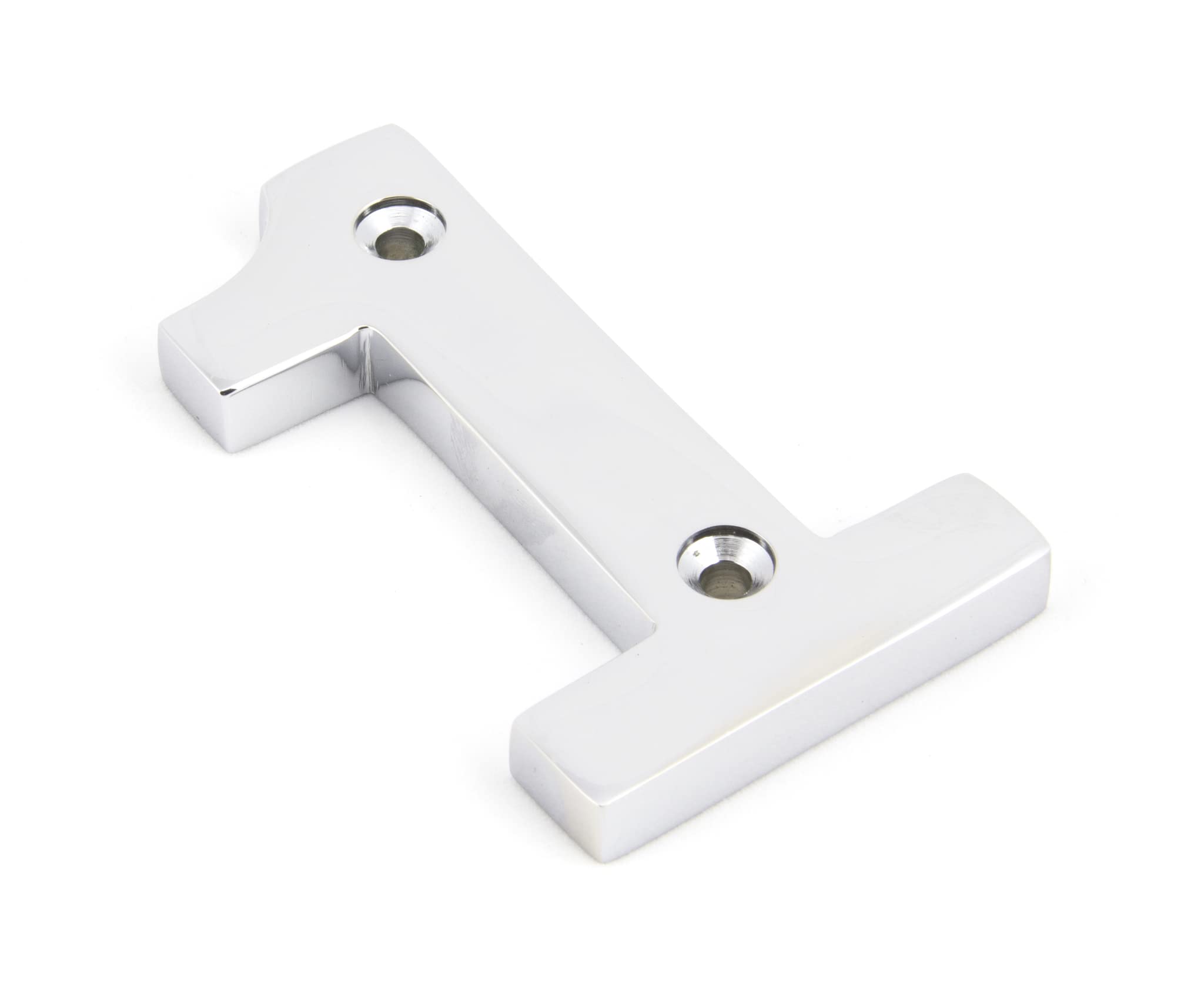 From the Anvil 83721 Numeral 1-Polished Chrome