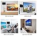 120 Miles TV Antenna, 2019 NEWEST 16.5FT Long Coax Cable HDTV Antennas High Definition, Digital Amplified Antennas Indoor Amplified Signal Booster for Freeview Local Channels 4K 1080P-High Reception
