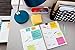 Post-it Notes, 4 in x 4 in, Jaipur Collection Lined, 3 Pads/Pack (675-3AUL)