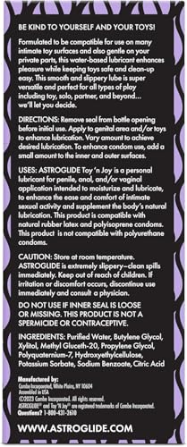 ASTROGLIDE WATER BASED LUBE (5OZ), TOY ‘N JOY PERSONAL LUBRICANT FOR MALE AND FEMALE SEX TOYS