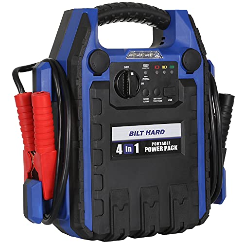 BILT HARD Portable Power Station Jump Starter, 1400 Peak/700 Instant