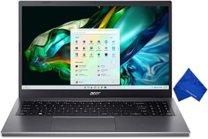 Acer Aspire 5 15.6 FHD Touchscreen Laptop -Intel Core i5-13420H, 8GB RAM, 512GB SSD, Windows 11, Newest Model (with Microfibe