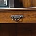Sauder Harvest Mill Computer Desk with Hutch, Abbey Oak finish, L: 43.47
