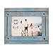 Prinz Homestead Distressed Wood Picture Frame, for 4x6 Photos, Wall or Tabletop Display, Blue